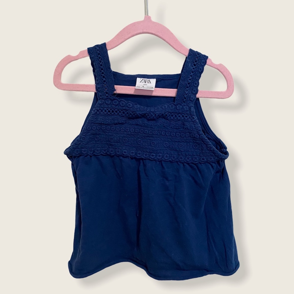 [3/$15] Girls Blue Zara tank top